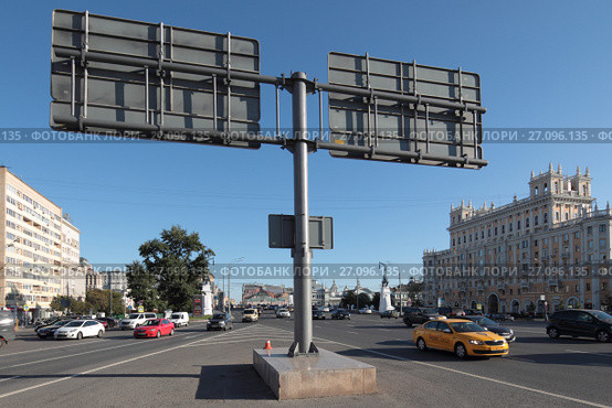 Москва, Ленинградский проспект и шоссе дублер (2017 год). Редакционное фото, фотограф Дмитрий Неумоин / Фотобанк Лори