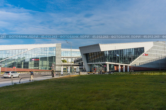 Москва станция Печатники МЦД. Редакционное фото, фотограф Николай Алмаев / Фотобанк Лори