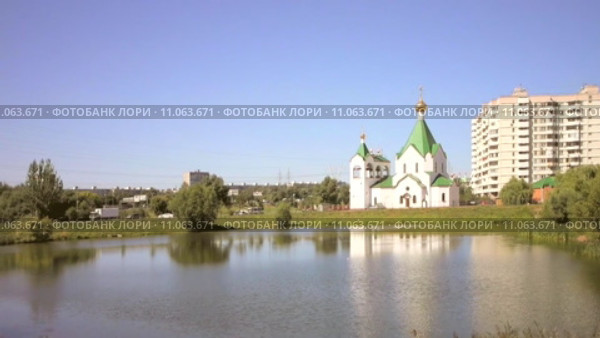Москва. Суздальский пруд (2015 год). Стоковое видео, видеограф Parmenov Pavel / Фотобанк Лори