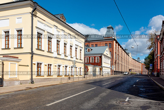 Москва, Таганка. Улица Станиславского. (2020 год). Стоковое фото, фотограф Игорь Рожков / Фотобанк Лори