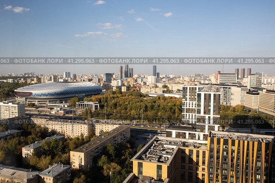 Москва. «ВТБ Арена» - Центральный стадион «Динамо» имени Льва Яшина (2023 год). Редакционное фото, фотограф Михаил Ворожцов / Фотобанк Лори