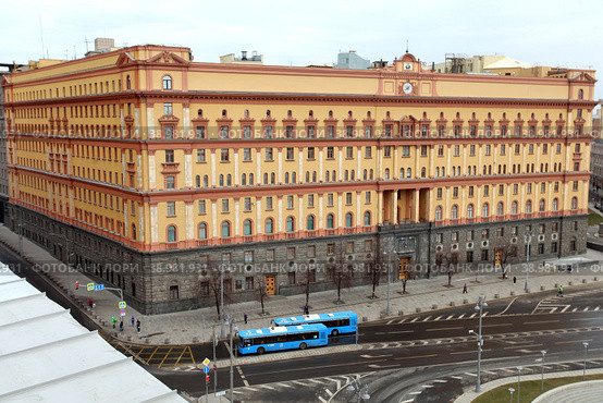 Москва. Здание ОГПУ, НКВД, КГБ, ФСБ на Лубянской площади. (2019 год). Редакционное фото, фотограф Александр Тарасенков / Фотобанк Лори