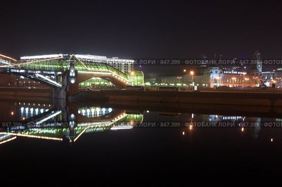 Мост Богдана Хмельницкого (2009 год). Стоковое фото, фотограф Акимов Александр / Фотобанк Лори