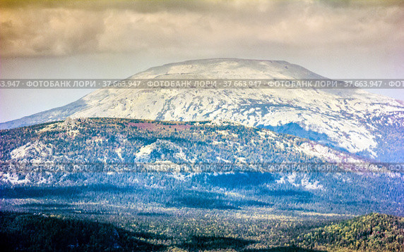 Mount Yamantau, the highest peak of the South Urals Bashkortostan Russia. Стоковое фото, фотограф Акиньшин Владимир / Фотобанк Лори