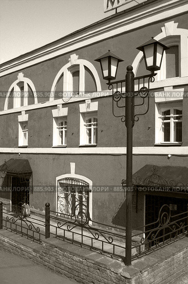 Муром. Старые улицы. Ч\Б (2009 год). Стоковое фото, фотограф Акимов Александр / Фотобанк Лори