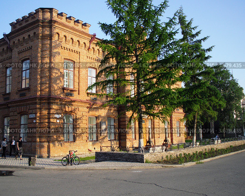 Музей им. Мартьянова, г. Минусинск (2012 год). Редакционное фото, фотограф Елена Семенюк / Фотобанк Лори
