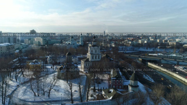 Музей имени Андрея Рублева в Спасо-Андрониковом монастыре (2019 год). Стоковое видео, видеограф Евгений Ковалев / Фотобанк Лори