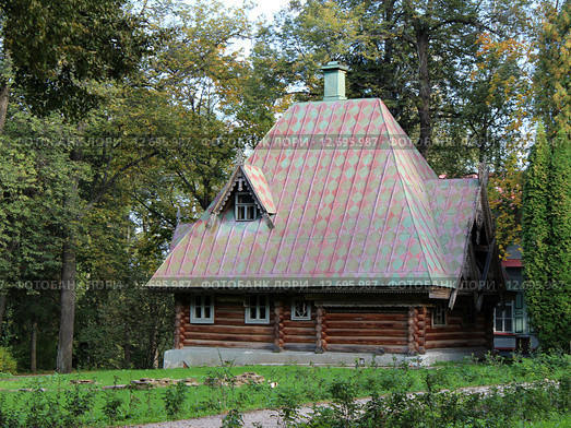 Музей-усадьба "Абрамцево", баня-теремок (2015 год). Редакционное фото, фотограф Елена Орлова / Фотобанк Лори