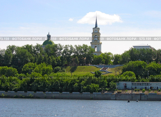 Набережная реки Кама (2008 год). Стоковое фото, фотограф Александр Лядов / Фотобанк Лори