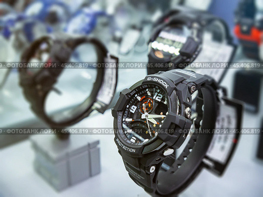 Наручные часы Casio модельного ряда G-SHOCK (2024 год). Редакционное фото, фотограф Вячеслав Палес / Фотобанк Лори