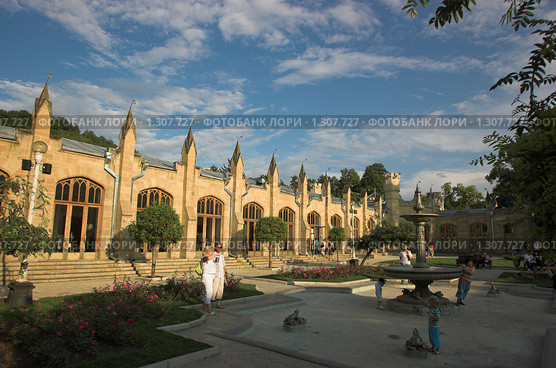 Нарзанная галерея. Город Кисловодск (2009 год). Стоковое фото, фотограф Акимов Александр / Фотобанк Лори
