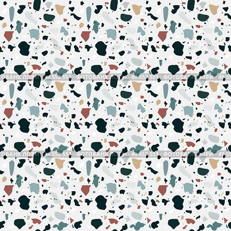 Naturalistic marble floor, with the addition of granite, quartz, glass, calcite, dolomite. Seamless pattern. Vector Illustration. EPS10. Naturalistic marble floor, with the addition of granite, quartz, glass, calcite, dolomite. Seamless pattern. Vector Illustration. Стоковая иллюстрация, агентство Ingram Publishing / Фотобанк Лори