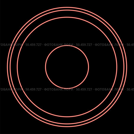 Neon electric symbol type cooking surfaces sign utensil destination panel red color vector illustration image flat style light. Neon electric symbol type cooking surfaces sign utensil destination panel red color vector illustration image flat style. Стоковая иллюстрация, агентство Ingram Publishing / Фотобанк Лори