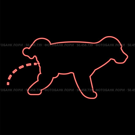 Neon pissing dog Puppy pissing Pet pissing with raised leg red color vector illustration image flat style light. Neon pissing dog Puppy pissing Pet pissing with raised leg red color vector illustration image flat style. Стоковая иллюстрация, агентство Ingram Publishing / Фотобанк Лори