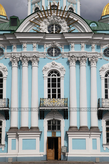 Никольский Морской собор в Санкт-Петербурге (2013 год). Стоковое фото, фотограф Александр Секретарев / Фотобанк Лори