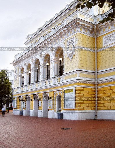 Нижний Новгород, Театр Драмы (2008 год). Стоковое фото, фотограф Анна Белова / Фотобанк Лори