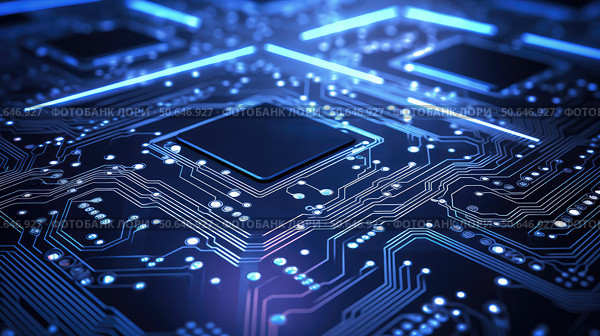 nology grey tech background ai generated. Стоковое AI-изображение, AI-художник Vectorwin / Фотобанк Лори