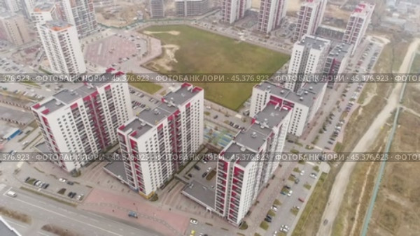 Новостройка. Стоковое видео, видеограф Владимир Абраменко / Фотобанк Лори