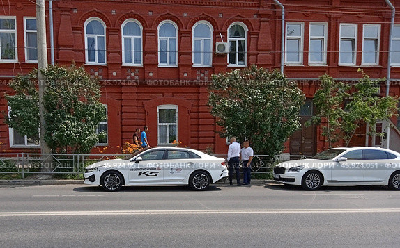 Новый автомобиль КИА (2021 год). Редакционное фото, фотограф Ольга Дубровская / Фотобанк Лори