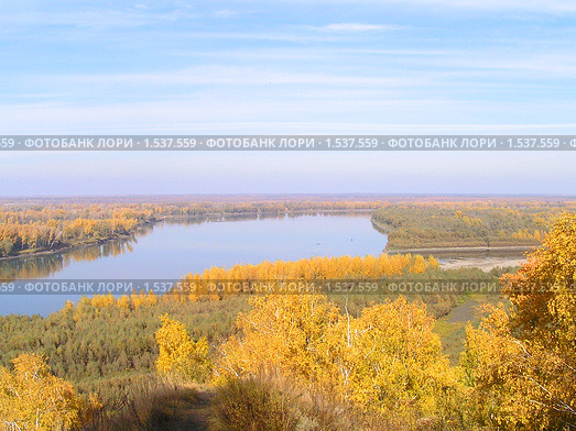Обь. Стоковое фото, фотограф Станислав Горбачев / Фотобанк Лори