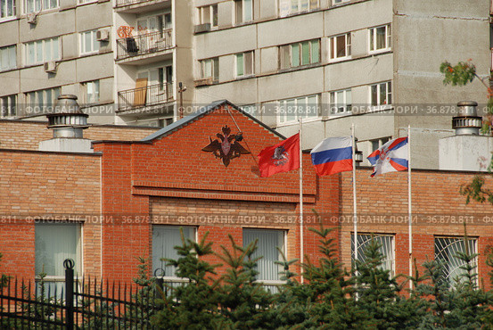 Объединённый военный комиссариат Перовского района Объединённый военный комиссариат Перовского района. Улица Лазо, 1. Район Перово. Город Москва (2011 год). Редакционное фото, фотограф lana1501 / Фотобанк Лори