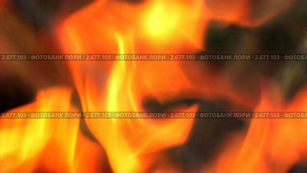 Огонь. Стоковое видео, видеограф Юрий Пономарёв / Фотобанк Лори