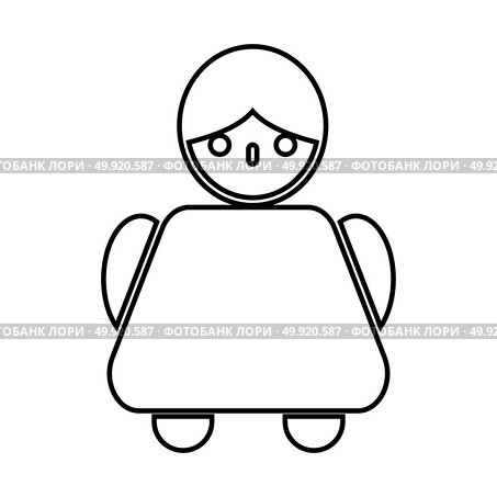 Old woman icon . Стоковая иллюстрация, агентство Ingram Publishing / Фотобанк Лори