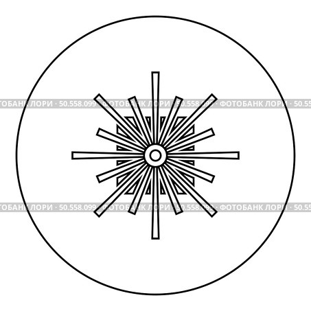 Optic connector port fiber cable laser beam icon in circle round black color vector illustration image outline contour line thin style simple. Optic connector port fiber cable laser beam icon in circle round black color vector illustration image outline contour line thin style. Стоковая иллюстрация, агентство Ingram Publishing / Фотобанк Лори