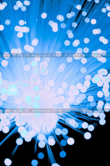 Optical fiber. Стоковое фото, агентство Ingram Publishing / Фотобанк Лори