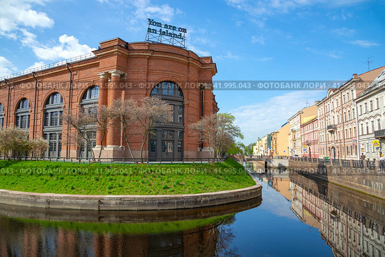 Остров "Новая Голландия". Санкт-Петербург (2023 год). Редакционное фото, фотограф Анна Карасева / Фотобанк Лори