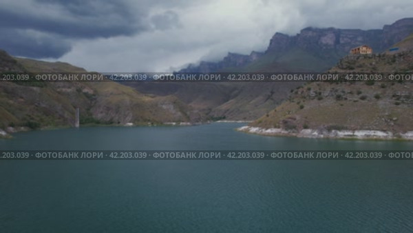 Озеро Гижгит (КБР) Стоковое видео, видеограф Максим Бойков / Фотобанк Лори