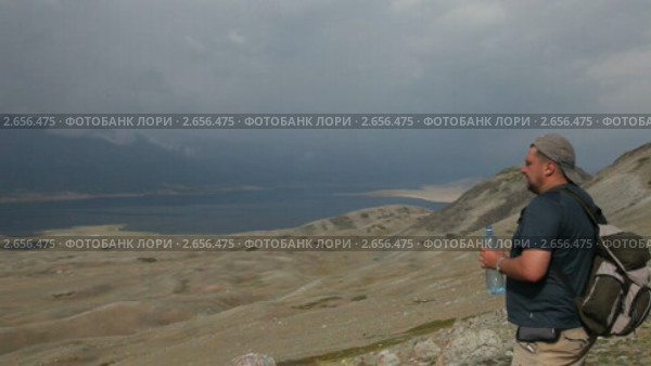 Озеро Котон-Нур в Алтае, Монголия. Стоковое видео, видеограф Кирилл Трифонов / Фотобанк Лори