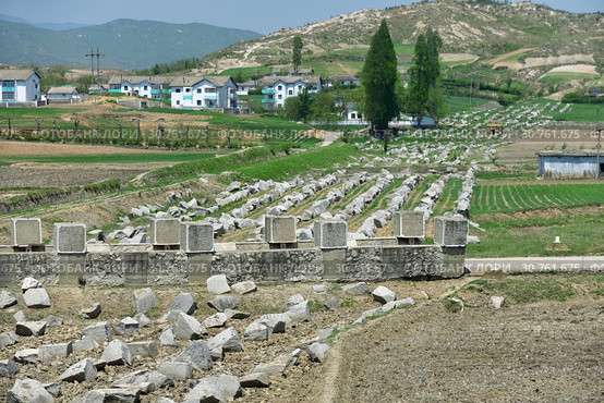 Panmunjom, North Korea. Border defensive line. 38 parallel (2019 год). Стоковое фото, фотограф Знаменский Олег / Фотобанк Лори