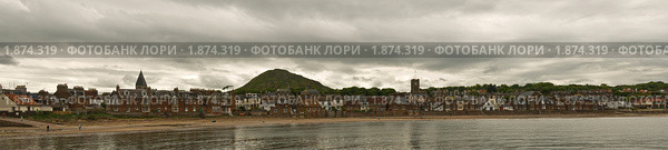 Панорама города Норт бервик (Шотландия) (2010 год). Стоковое фото, фотограф Борис Иванов / Фотобанк Лори