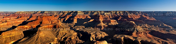 Panoramic View of Grand Canyon, USA. Стоковое фото, агентство Ingram Publishing / Фотобанк Лори