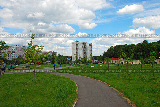 Парк 30-летия Ясенево, Москва (2009 год). Стоковое фото, фотограф lana1501 / Фотобанк Лори