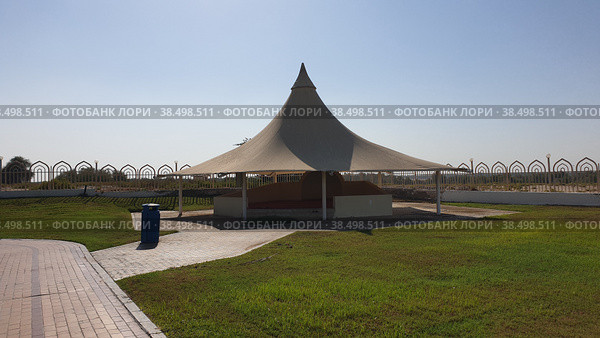 Парк "Аэропорт". Абу-Даби. Объединённые Арабские Эмираты (2022 год). Редакционное фото, фотограф lana1501 / Фотобанк Лори