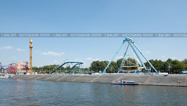Парк Горького. Москва. Россия (2010 год). Стоковое фото, фотограф E. O. / Фотобанк Лори