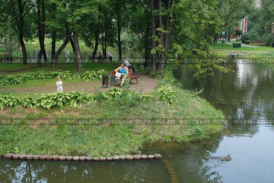 Парк усадьбы князя А.В.Репнина "Воронцово" (2007 год). Редакционное фото, фотограф Юрий Синицын / Фотобанк Лори