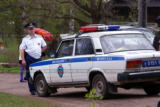 Патрульная машина ДПС (2010 год). Редакционное фото, фотограф Михаил Яковлев (ktynzq) / Фотобанк Лори