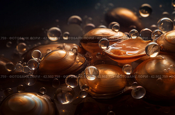 Pearls mussel shells. Generate ai. Стоковое AI-изображение, AI-художник Иван Рябоконь / Фотобанк Лори