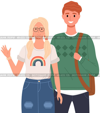 People greeting gesture. Different nations representatives waving hand saying hi. Men, women say hello. People waving hands and gesturing in friendly way. Characters wave their hand and say welcome hi. People greeting gesture. Different nations representatives waving hand saying hello. Стоковая иллюстрация, агентство Ingram Publishing / Фотобанк Лори