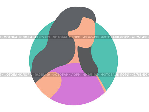 Person icon vector illustration. Faces are windows to soul, revealing emotions and thoughts individual Personal experiences shape and define persons unique identity and perspective Everyone. Person icon. A picture captures moment in time, offering glimpse into persons life. Стоковая иллюстрация, агентство Ingram Publishing / Фотобанк Лори