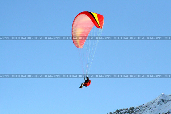 person sky sport winter mountain. Стоковое фото, фотограф Ervin Monn / Smarterpix / Фотобанк Лори