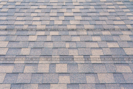 Perspective view on a shingles on the roof. Стоковое фото, фотограф Михаил Строгалев / Фотобанк Лори