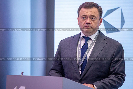 Пётр Фрадков. Банкир. Председатель ПАО «Промсвязьбанк» (ПСБ). (2024 год). Редакционное фото, фотограф Александр Тарасенков / Фотобанк Лори
