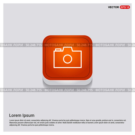 Photo camera icon. Стоковая иллюстрация, агентство Ingram Publishing / Фотобанк Лори