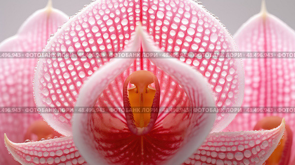 photography pink ladys slipper ai generated. Стоковое AI-изображение, AI-художник Vectorwin / Фотобанк Лори