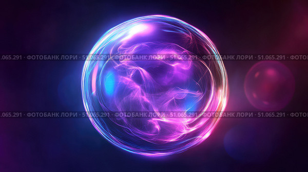 physics rotating bubble ai generated. Стоковое AI-изображение, AI-художник Vectorwin / Фотобанк Лори