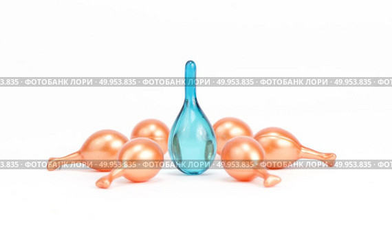Pill Gel Capsules for medical treatment. Стоковое фото, агентство Ingram Publishing / Фотобанк Лори